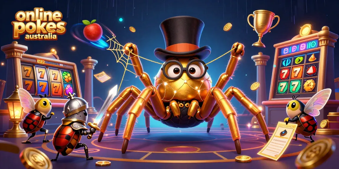 Spin online pokies Australia with excitement and delight showcasing unique gaming characters and vivid visuals.