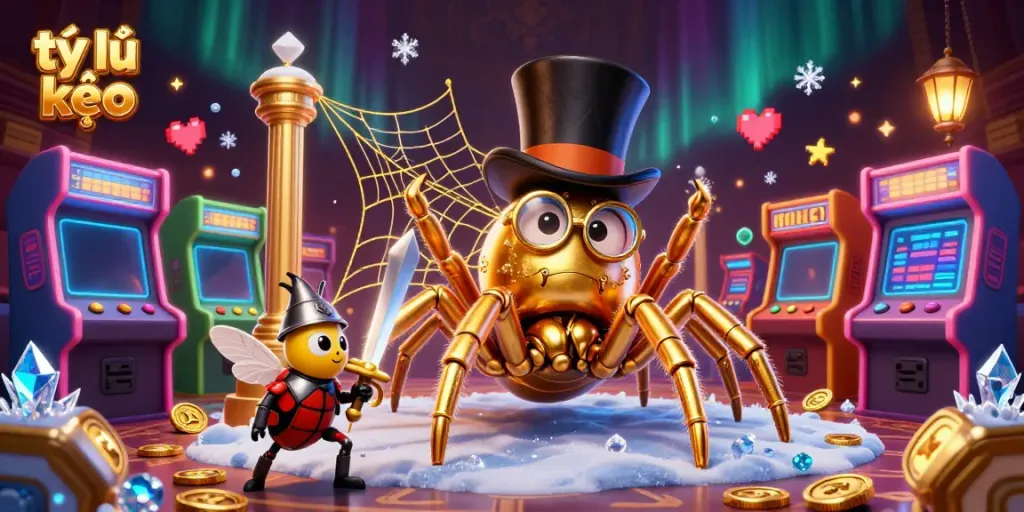Engage in the dynamic world of tỷ lệ kèo with vibrant characters and immersive casino elements.